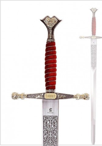 CHARLES THE FITH SWORD